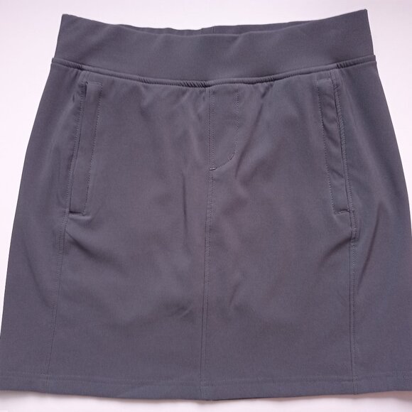 Avalanche Mini Skort, Women's Gray Stretch Shorts Skirt, Athletic, Golf, Size S - Picture 1 of 7